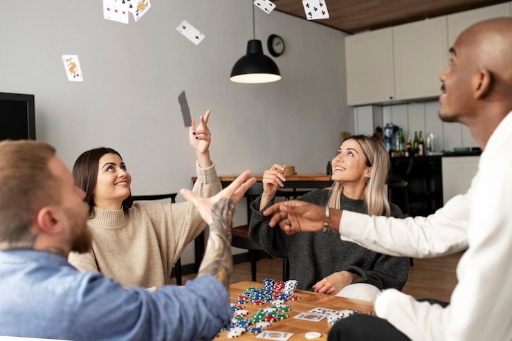 Ilustrasi pengguna mengakses hiburan casino dan olahraga secara mobile dengan nyaman